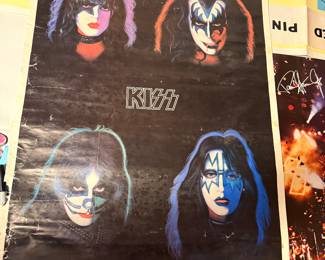 Vintage Kiss posters