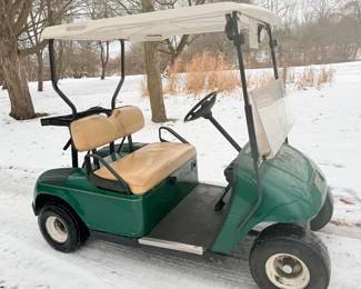 EZGO Gold Cart - electric - runs great!