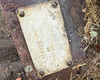 Servis equipment 3 point back blade - 6ft