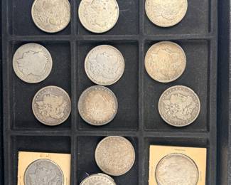 Morgan silver dollars