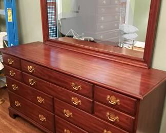 HENKEL HARRIS DRESSER SOLID WILD CHERRY WOOD