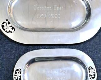 PEWTER PLATTERS