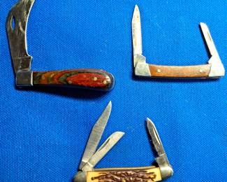 POCKET KNIVES LOT