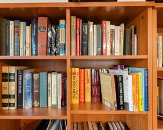 More of the hundreds of books.