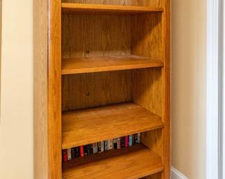 We have 2 of these solid wood bookcases.