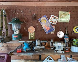 Electric sanders, lantern, electric grinder, paint gun,