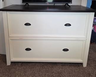 Mountain Home 2 Drawer 4 section file cabinet 