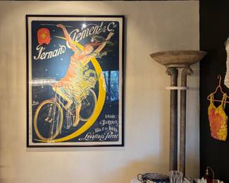 French Fernand Clement advertising poster.