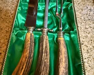 Baron Solingen Germany carving set