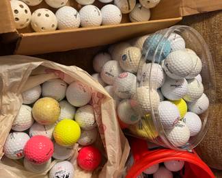 And MORE golf balls!