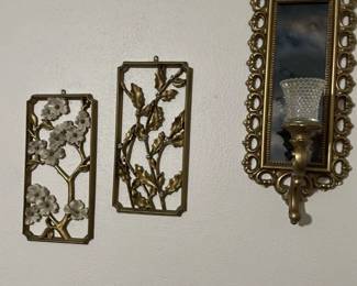 Rosenberg estate sale on 01/24/25 includes unique wall decor MCM style.