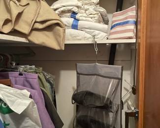 Rosenberg estate sale on 01/24/25 includes handmade quilts, vintage clothing, shoes and bedding. 