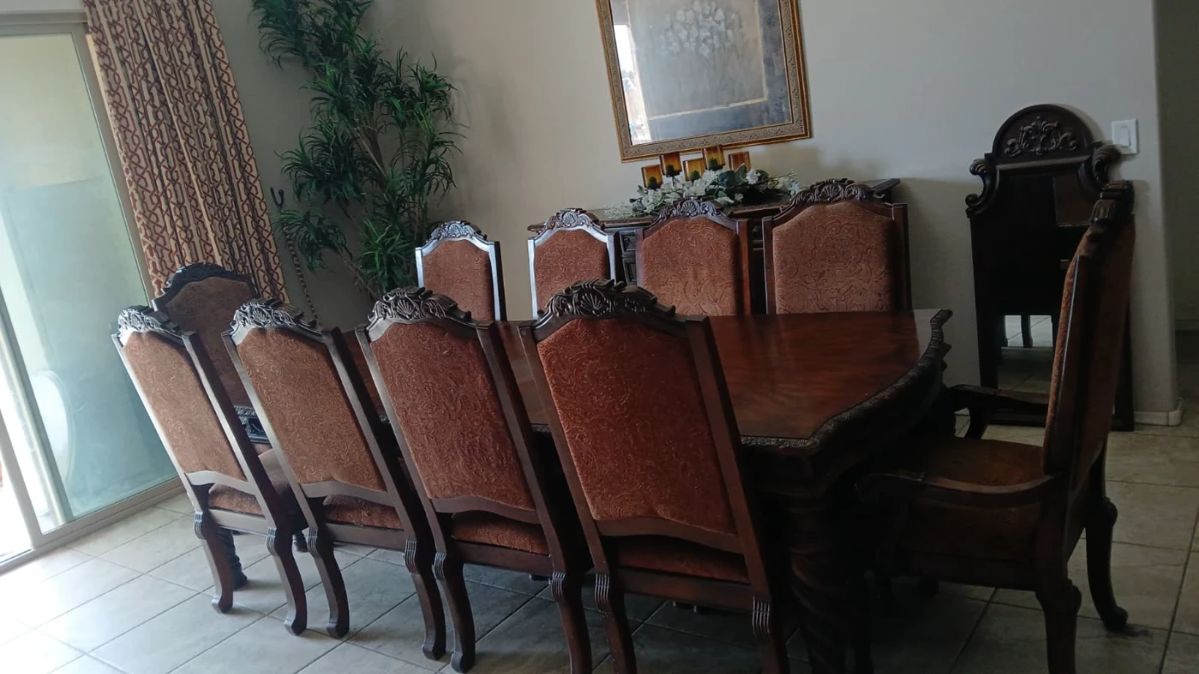 Ashley Furniture North Shore Dining Table Set with 10 Chairs.  Great for a large family