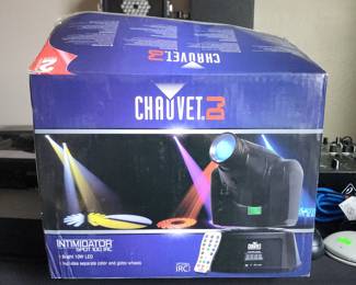 Chauvet DJ Intimidator Spot 100 IRC moving head light. 