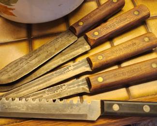 Old Hickory by Ontario knife co & Hollow Ground 