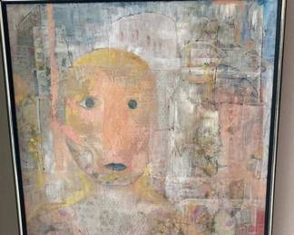 LC033Painting attributed to Anita Stoffel