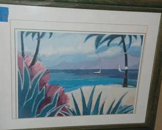 LC043Fields Boats On The Water Print