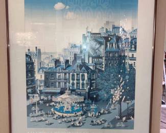 LC028Yamagata Framed Poster