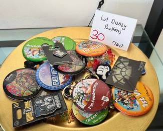Lot of Disney Buttons 