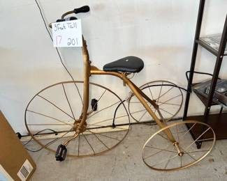 Gold Tricycle 