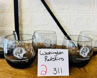 Washington Redskins Glasses