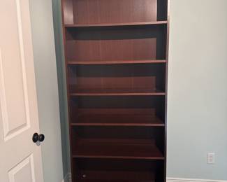Bookshelves (2 tall and 1 short all matching but in different rooms)
