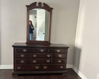 Dresser and Mirror