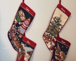 Embroidered Stockings