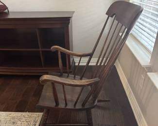 Rocking Chair without Cushions
