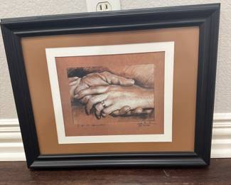 Framed Holding Hands