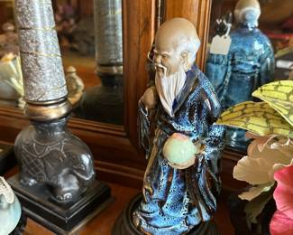 Shiwan Pottery Mudman God of Longevity