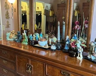 Thomasville Mystique Chinoiserie Triple Dresser