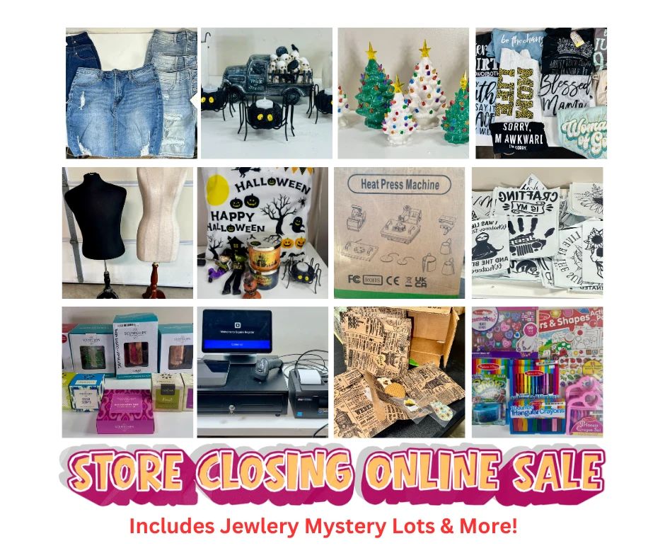 STORE CLOSING ONLINE SALE Facebook Post