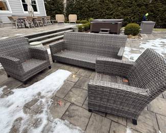 WOVEN OUTDOOR FURNITURE