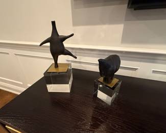 GLASS & STEEL SCULPTURES