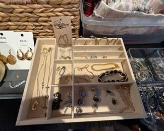 FASHION JEWELRY, SOME STERLING