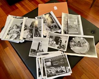 LARGE PORTFOLIO OF VINTAGE BLACK AND WHITE NASA SPACE PROGRAM PUBLICITY PHOTOGRAPHS, WOW!