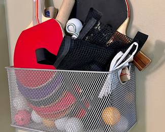 PING PONG NET AND PADDLES