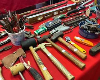 LOTS OF HAND TOOLS