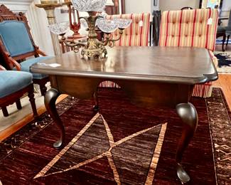 Queen Anne Style Coffee Table
