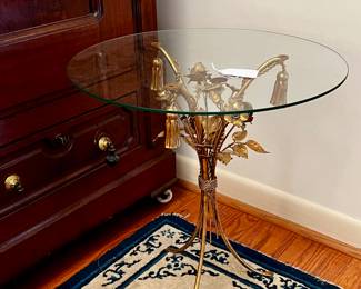 Wonderful Gilt Metal Occasional Table