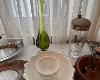 MCM Swung Glass Vase