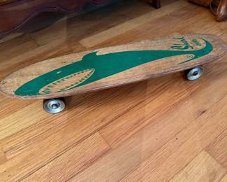 Super Rad 1960s Wooden Nash Skateboard! 