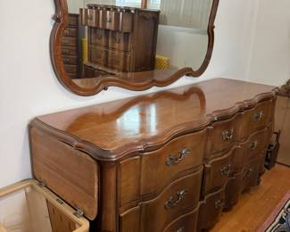 Phenix Furniture Co. of Warren, PA Dresser and Mirror