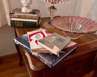 MCM/Hollywood Regency End Tables & Matching Lamps