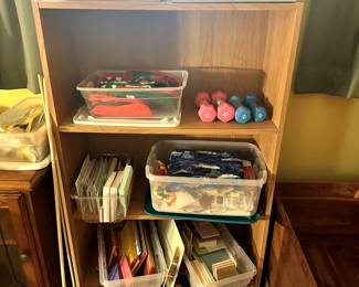 SHELF OFFICE SUPPLIES  WORKOUT WEIGHTS