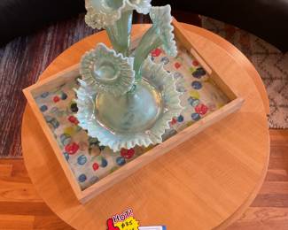 MCM circular nesting tables $85 + tax