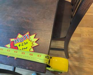 High top dining table $230 + tall 