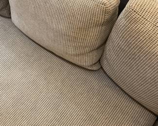 3-piece charcoal and gray sectional sofa $575 + tax