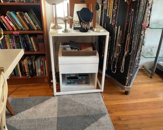Metal rectangular cafe table or side table. $30 + tax